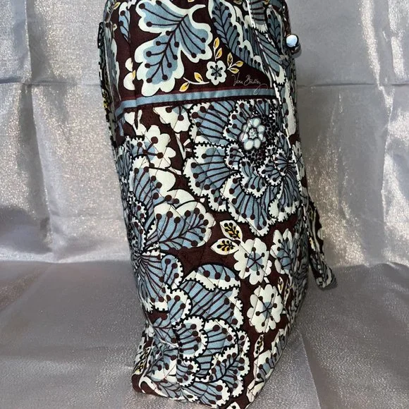 Vera Bradley Retired Slate Blooms Tote Bag - Picture 4 of 6
